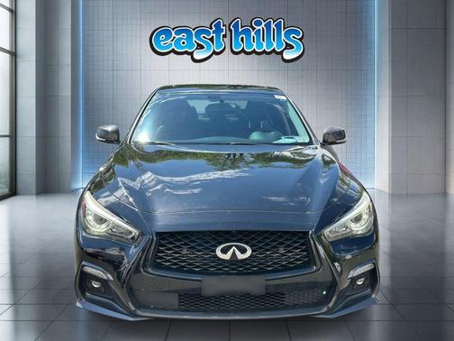 Black Obsidian 2018 INFINITI Q50 3.0t Sport