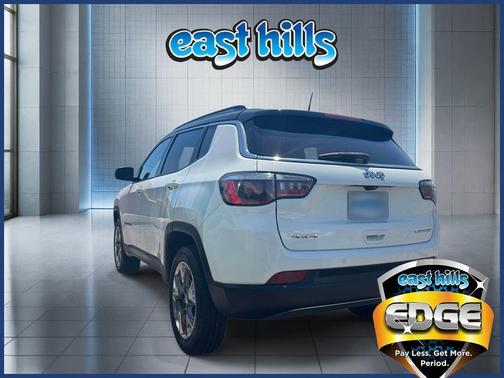 White Clearcoat 2019 Jeep Compass Limited
