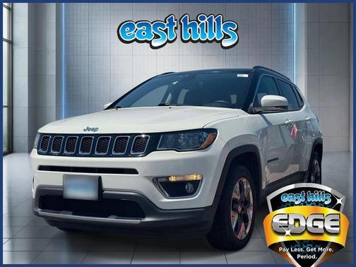 White Clearcoat 2019 Jeep Compass Limited
