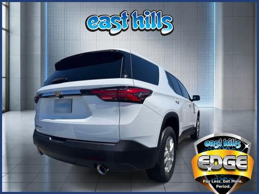 Summit White 2023 Chevrolet Traverse LS