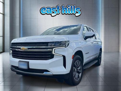 Summit White 2021 Chevrolet Suburban LT