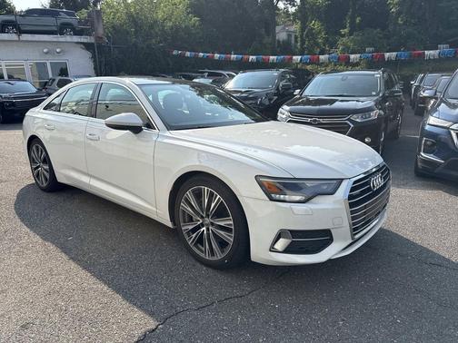 Glacier White Metallic 2020 Audi A6 45 Premium
