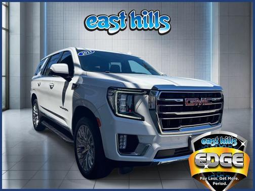Summit White 2023 GMC Yukon SLT