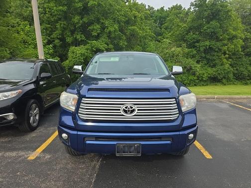 Blue Ribbon Metallic 2015 Toyota Tundra Platinum