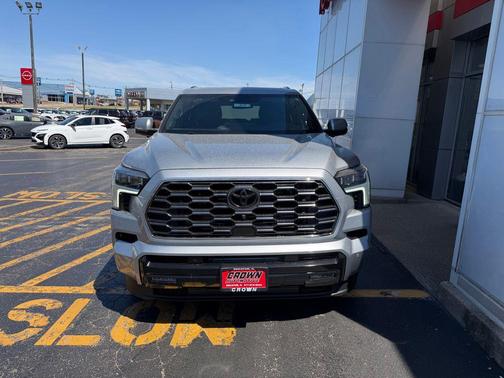 Celestial Silver Metallic 2026 Toyota Sequoia Platinum