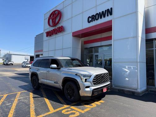 Celestial Silver Metallic 2026 Toyota Sequoia Platinum