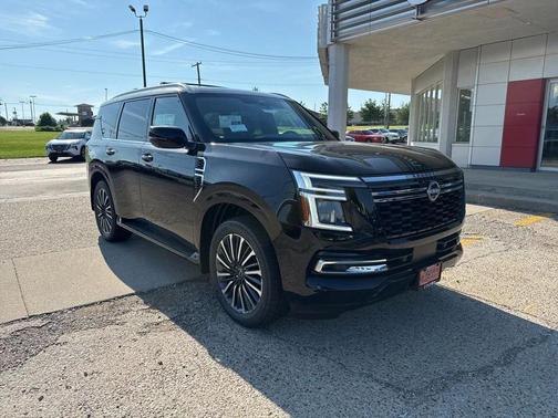 KH3 Super Blac 2025 Nissan Armada Platinum Reserve 4WD