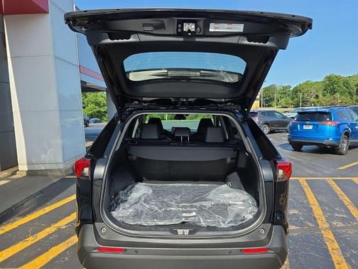 Midnight Black Metallic 2025 Toyota RAV4 Hybrid XLE Premium