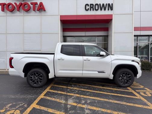 White 2026 Toyota Tundra Platinum
