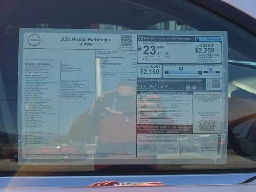 2026 Nissan Pathfinder SL