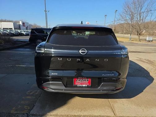 Super Black 2026 Nissan Murano Platinum