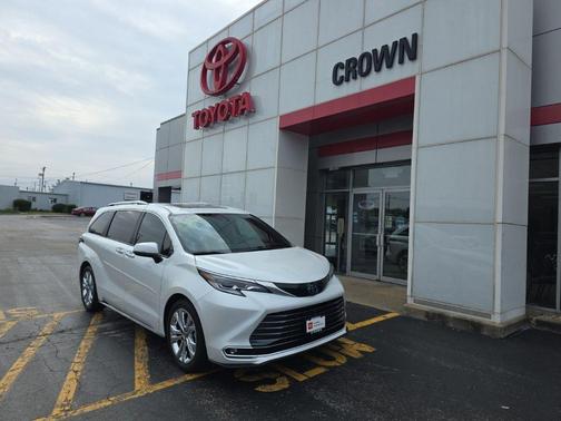 Wind Chill Pearl 2022 Toyota Sienna Platinum