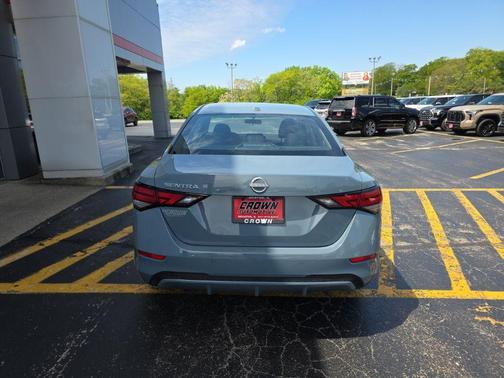 Atlantic Gray Metallic 2025 Nissan Sentra SV