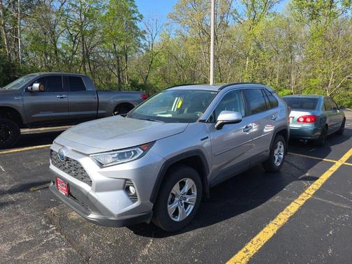 Silver Sky Metallic 2020 Toyota RAV4 Hybrid XLE
