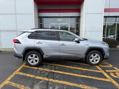 Silver Sky Metallic 2020 Toyota RAV4 Hybrid XLE