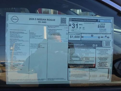 2026 Nissan Rogue SV