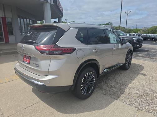 Champagne Silver Metallic 2026 Nissan Rogue Platinum