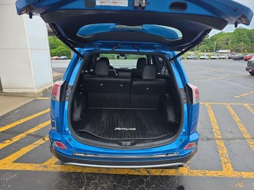 Electric Storm Blue 2017 Toyota RAV4 SE