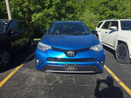 Electric Storm Blue 2017 Toyota RAV4 SE