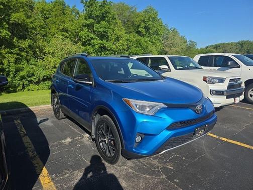 Electric Storm Blue 2017 Toyota RAV4 SE