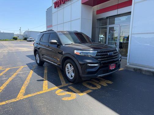 Agate Black Metallic 2020 Ford Explorer XLT