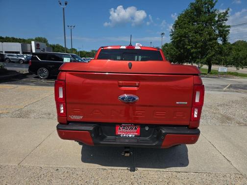 Hot Pepper Red Metallic Tinted Clearcoat 2019 Ford Ranger LARIAT