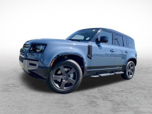 Tasman Blue Metallic 2024 Land Rover Defender 110 P400 X-Dynamic SE
