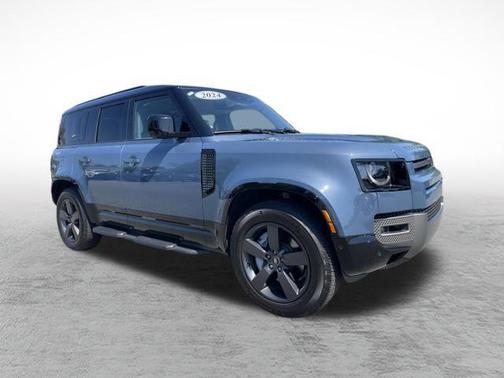 Tasman Blue Metallic 2024 Land Rover Defender 110 P400 X-Dynamic SE
