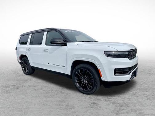 Bright White Clearcoat 2024 Jeep Grand Wagoneer Series III Obsidian 4x4
