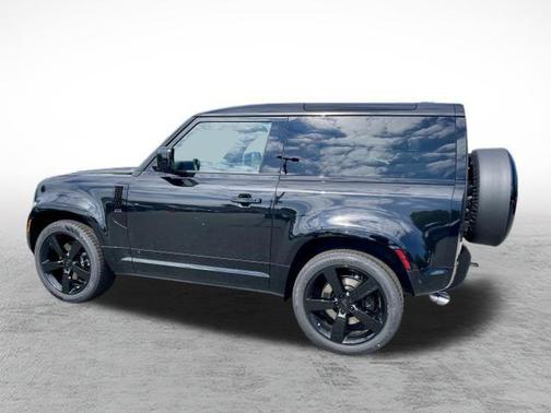 Santorini Black 2026 Land Rover Defender V8