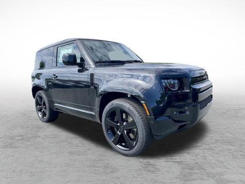 Santorini Black 2026 Land Rover Defender V8