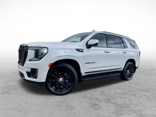 White Frost Tricoat 2024 GMC Yukon Denali