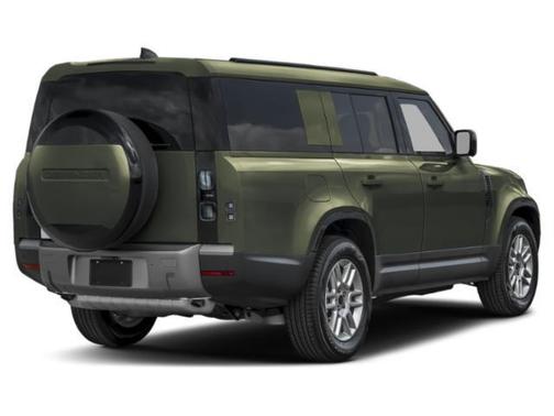 Woolstone Green Metallic 2026 Land Rover Defender P400 X-Dynamic SE