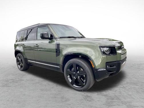 Woolstone Green 2026 Land Rover Defender P400 X-Dynamic SE