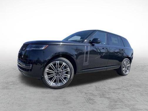 Santorini Black Metallic 2026 Land Rover Range Rover P400 SE 7 Seat