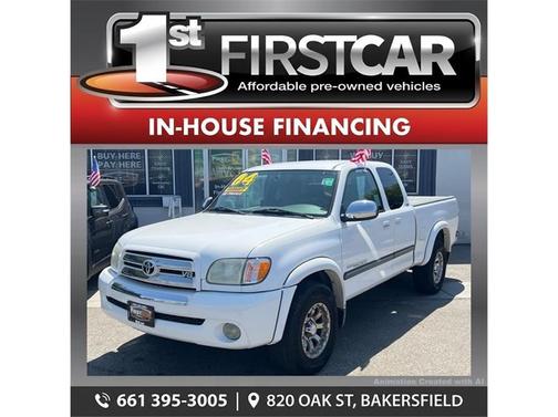 White 2004 Toyota Tundra SR5