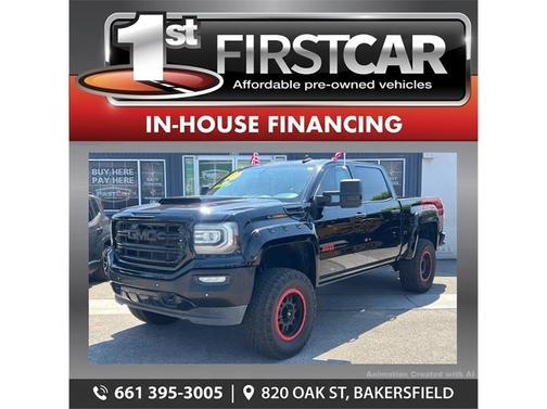Black 2016 GMC Sierra 1500 SLT