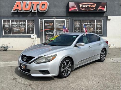 Brilliant Silver 2016 Nissan Altima 2.5 SR
