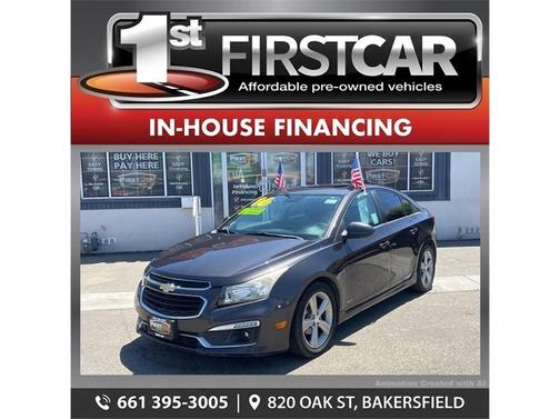 Black 2016 Chevrolet Cruze Limited 2LT