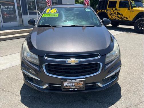 Black 2016 Chevrolet Cruze Limited 2LT