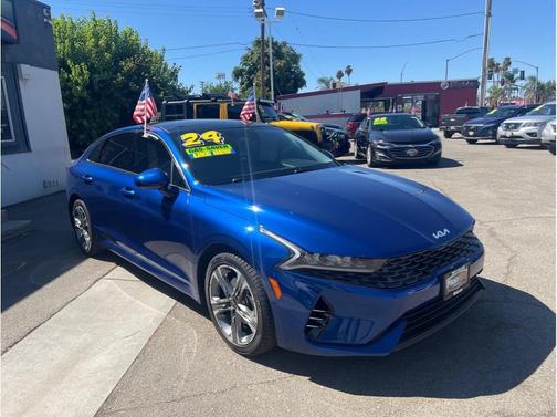 Blue 2024 Kia K5 EX