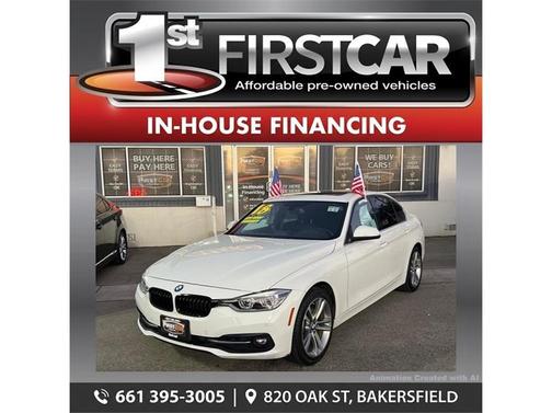 White 2018 BMW 330 i