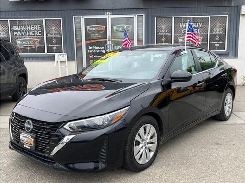 Black 2024 Nissan Sentra S