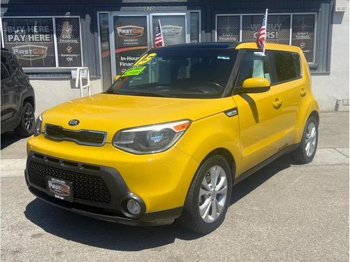 Yellow 2015 Kia Soul +
