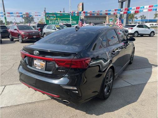 Black 2021 Kia Forte GT-Line