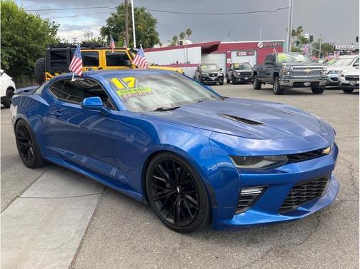 Blue 2017 Chevrolet Camaro 2SS