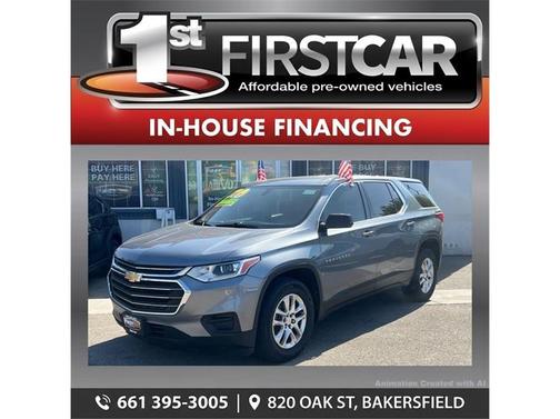 Gray 2020 Chevrolet Traverse LS