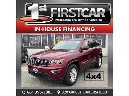Burgundy 2020 Jeep Grand Cherokee Laredo SUV