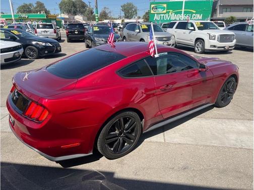 Red 2016 Ford Mustang EcoBoost Premium
