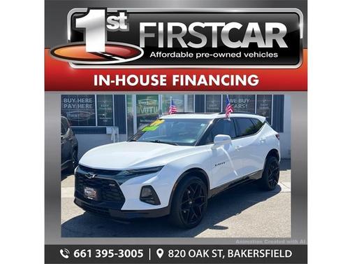White 2019 Chevrolet Blazer RS